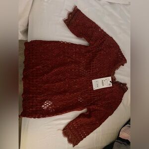 NEW Zara lace top